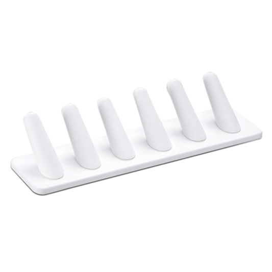 Exhibidor 6 Dedos para Anillo - Vinipiel